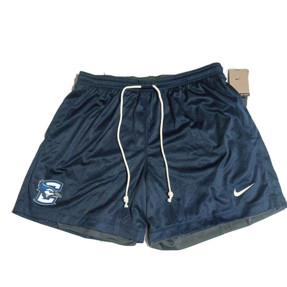 Nike Creighton Bluejays Reversible Player Sideline Basketball Shorts Mens XL